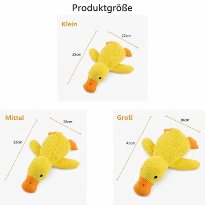KUSCHELIGE PLÜSCH-ENTE FÜR HUNDE